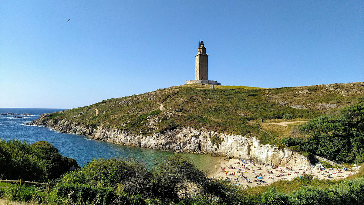 ア・コルーニャ -A Coruña（スペイン）大西洋の美しい海岸線が続く『ア・コルーニャ』。紀元前2世紀にケルト人によって設立された古代からの港町