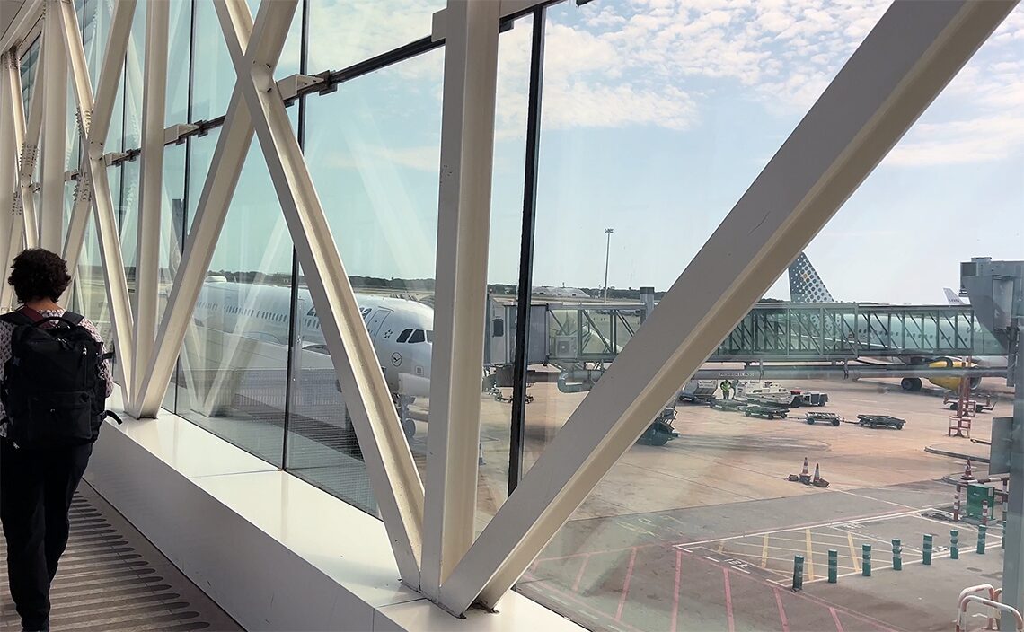 バルセロナ・エル・プラット国際空港 (Aeroport Josep Tarradellas Barcelona-El Prat)搭乗