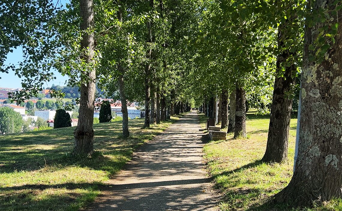 サンティアゴ・デ・コンポステーラ(Santiago de Compostela)カルロマグノ公園(Parque de Carlomagno)