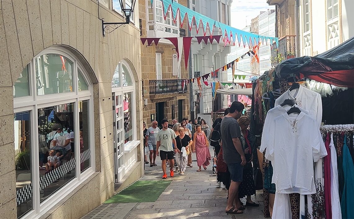 ア・コルーニャ（A Coruña）マリア・ピタ広場（Praza de María Pita）