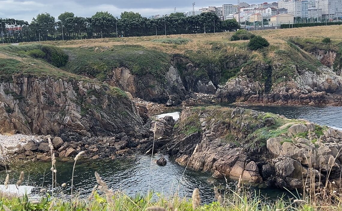 ア・コルーニャ（A Coruña）のトーレ・デ・ヘルクレス公園（Parque de la Torre de Hércules）