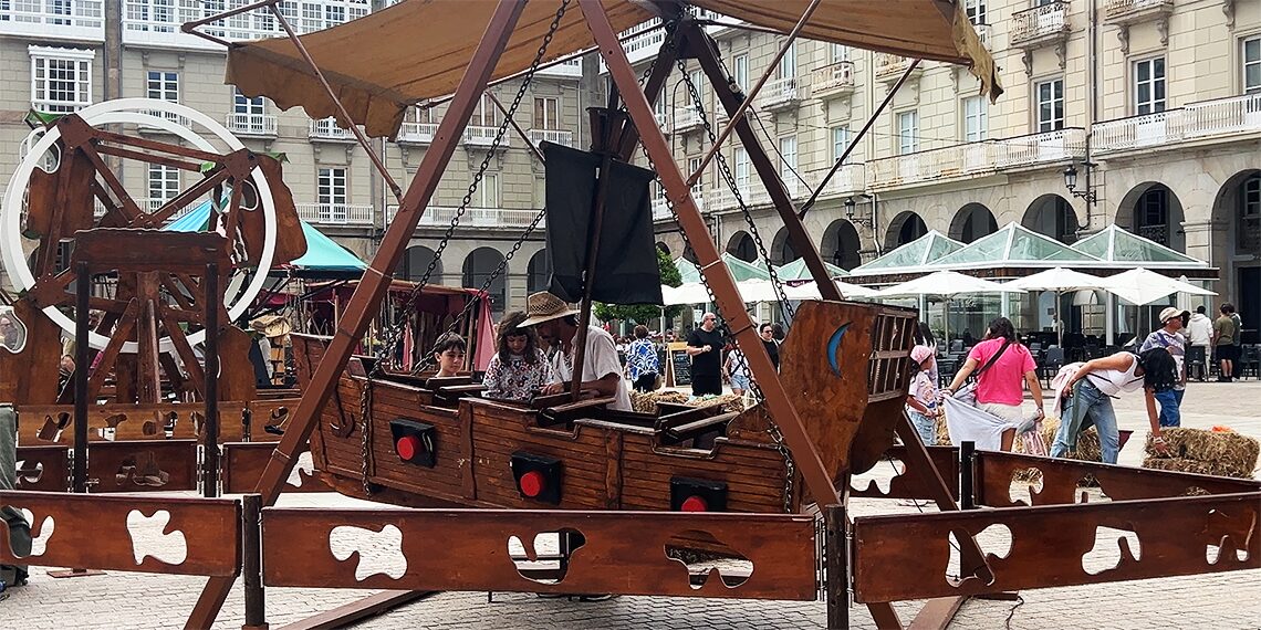 ア・コルーニャ（A Coruña）マリア・ピタ広場（Praza de María Pita）