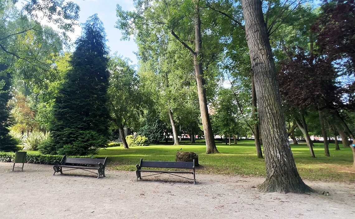 ヒホン Gijon イサベル・ラ・カトリカ公園（Parque de Isabel la Católica）