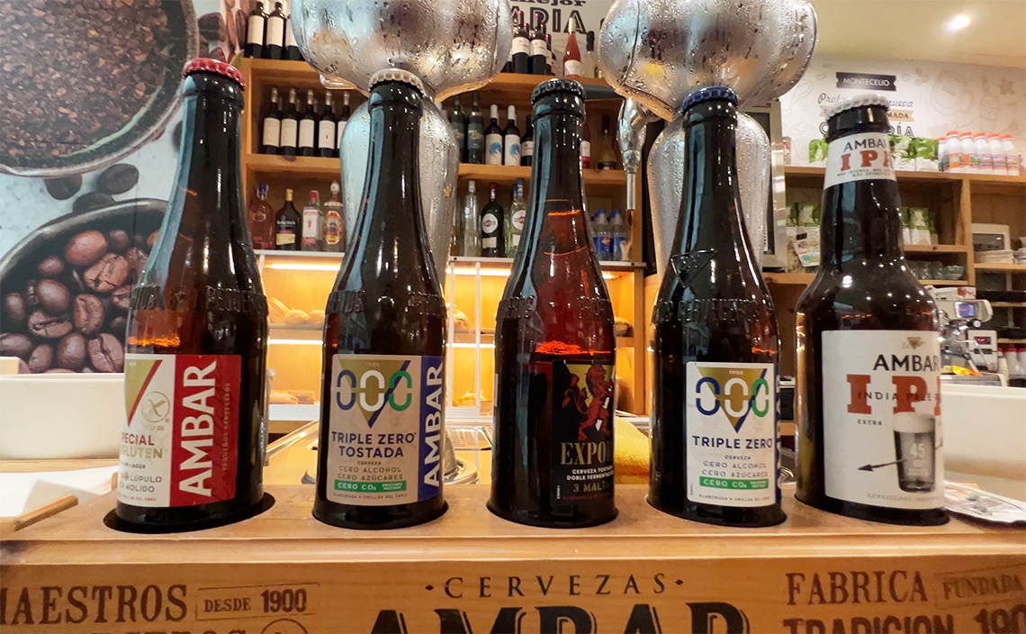 オビエド  oviedo Ambarのビール
