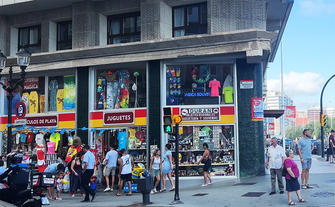ヒホン（Gijón / スペイン）Playa de San Lorenzo（サン・ロレンソ・ビーチ）