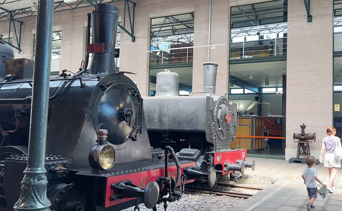 ヒホン（Gijón / スペイン）アストゥリアス鉄道博物館『Museo Ferrocarril』