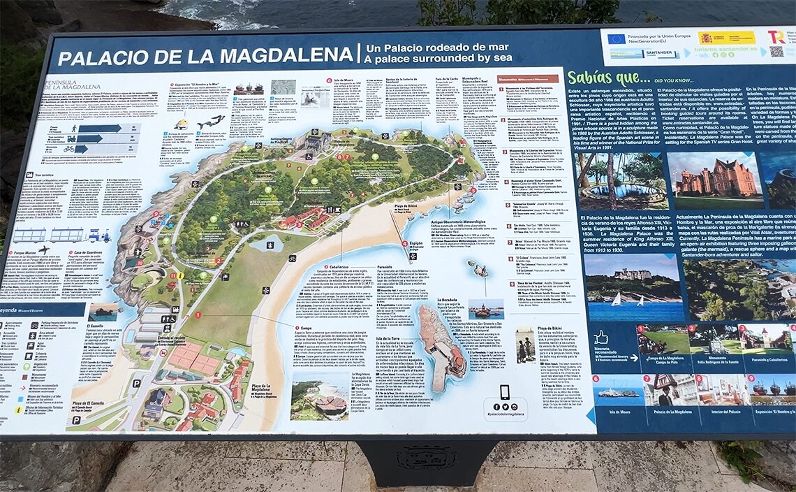 サンタンデール Santander　パラシオ・デ・ラマグダレナ（Palacio de La Magdalena）