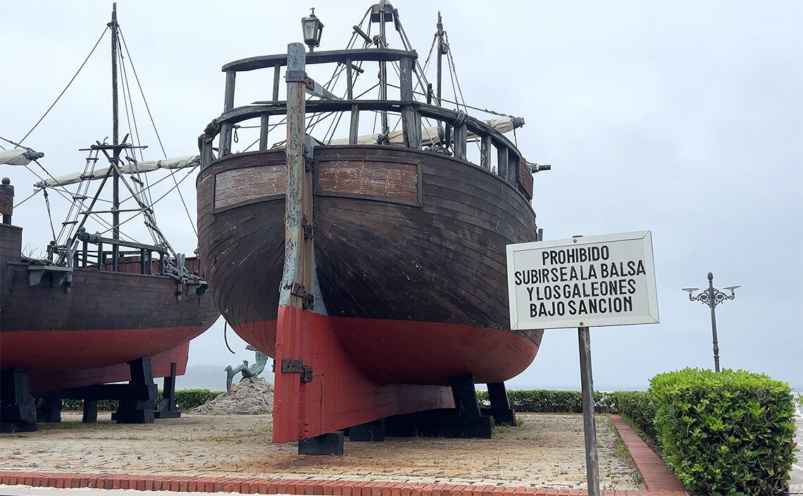 サンタンデール Santander　Muelle de las Carabelas（Museo El Hombre y la Mar）
