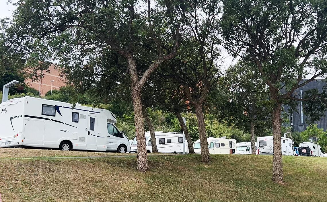 サンタンデール Santander『リャマス公園（Parque de Las Llamas）』