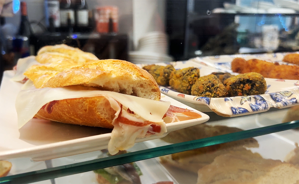 サンセバスチャンのピンチョスによく使われる食材