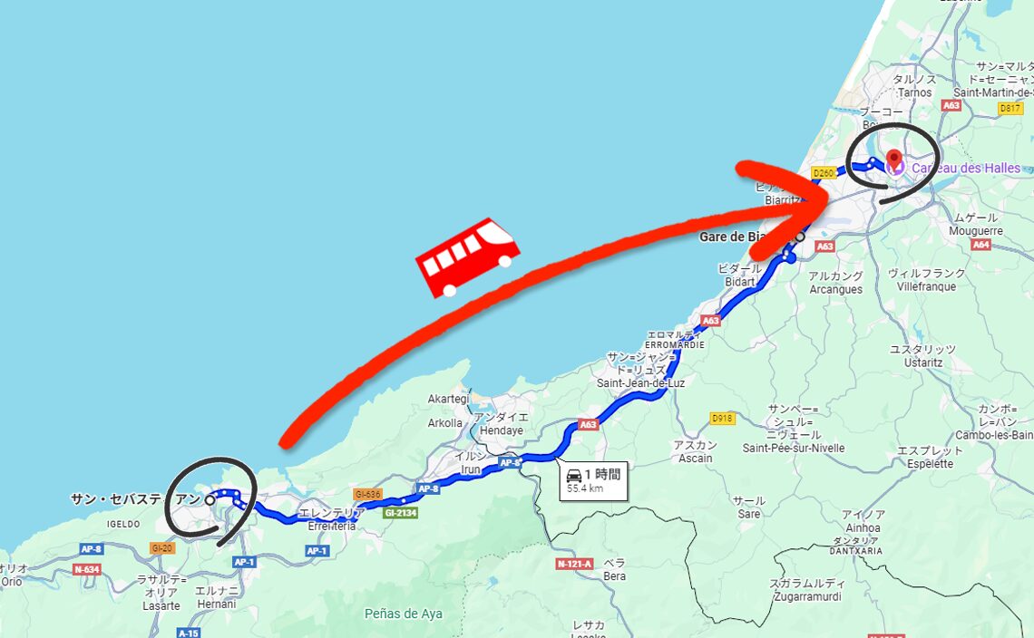 バイヨンヌ(フランス)へ行ってみた