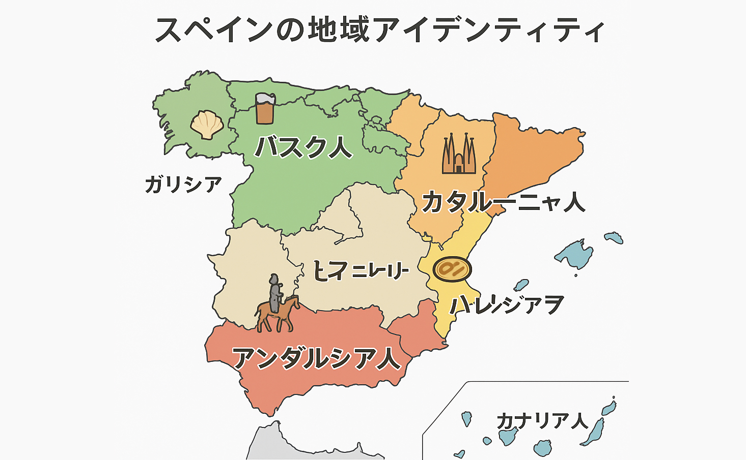 スペインという名のモザイク　地域アイデンティティで読み解く多様な国