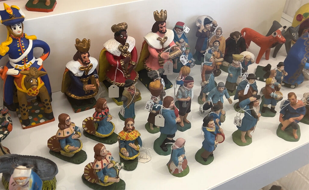 バルセロナ Museu Etnològic de Barcelona 民族学博物館 クリスマスに飾られるベレン人形の数々。