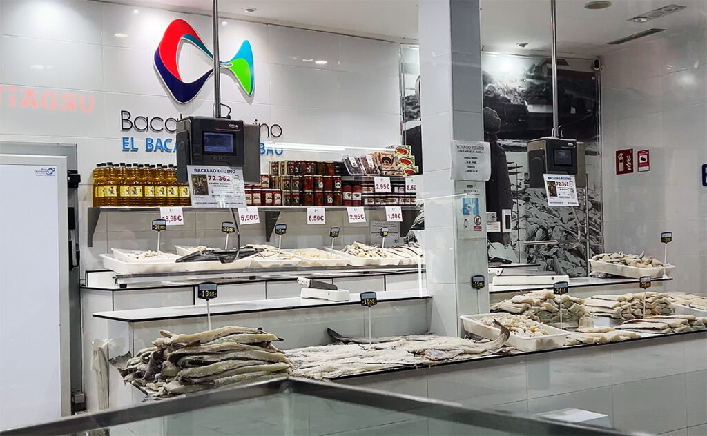 ビルバオ Bilbao ビルバオの食文化を象徴する「干しダラ（Bacalao）」の専門店。