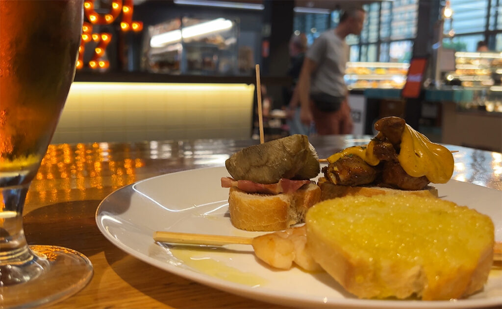 ビルバオ Bilbao リベラ市場（La Ribera Gastro Plaza）