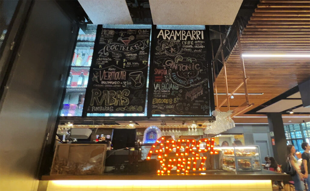 ビルバオ Bilbao リベラ市場（La Ribera Gastro Plaza）