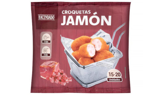 メルカドーナMercadona　ハムのクロケッタ Croquetas de jamón