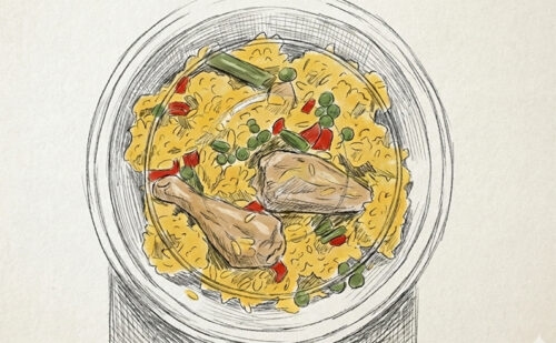 メルカドーナMercadona　ミックスパエリア Paella Mixta