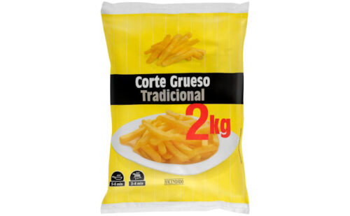 メルカドーナMercadona　厚切りポテトチップス Patatas prefritas corte grueso