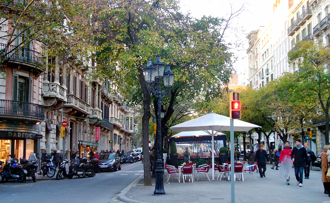 スペイン バルセロナ（Spain Barcelona） ランブラス通り（La Rambla）