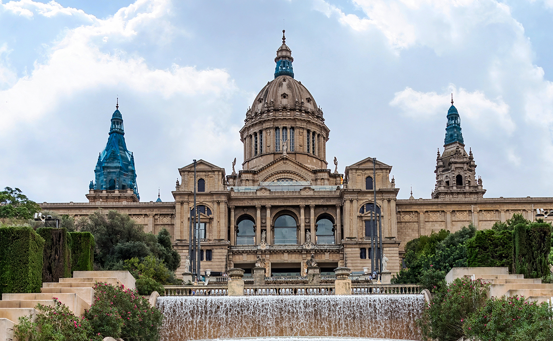 スペイン バルセロナ（Spain Barcelona） カタルーニャ美術館（Museu Nacional d'Art de Catalunya）