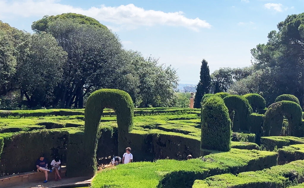 スペイン バルセロナ（Spain Barcelona） ラベリン・ドルタ公園（Parc del Laberint d'Horta）