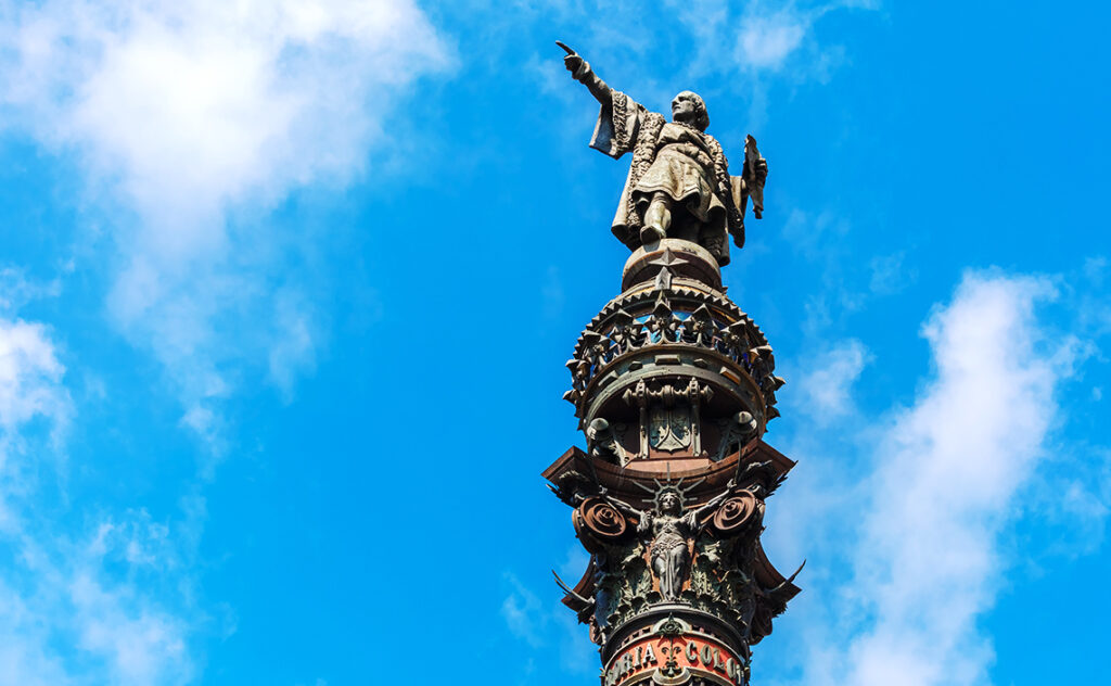 スペイン バルセロナ（Spain Barcelona） コロンブスの記念碑（Mirador de Colom）