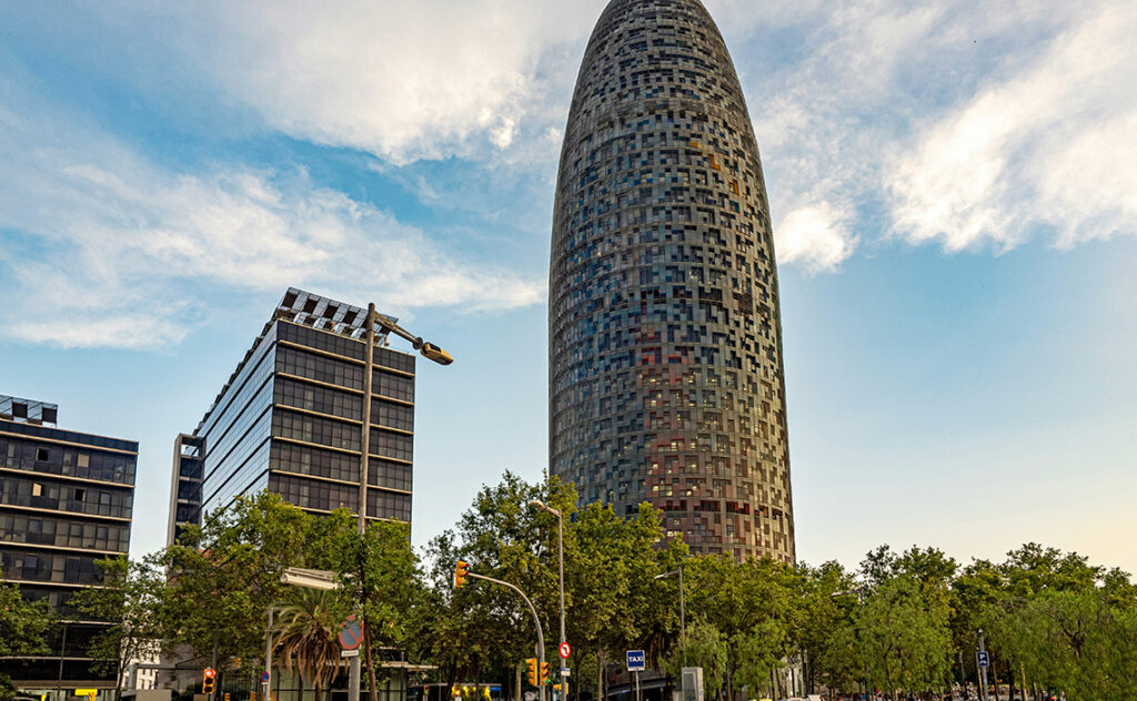 スペイン バルセロナ（Spain Barcelona） トーレ・アグバール（Torre Glòries）
